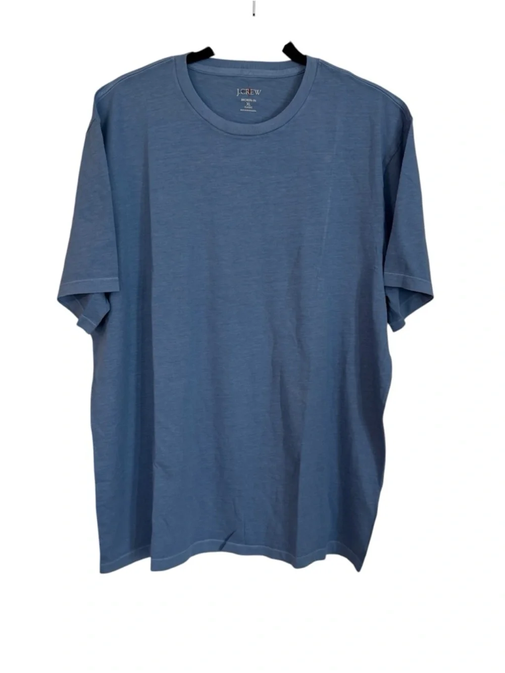 J.Crew Men’s Broken In Blue Classic Short Sleeve Crewneck Cotton Tee Sz XL NWT